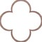 Ekena Millwork 33W x 33H x 14T Small Woodall Decorative Fretwork Wood Ceiling Panels, Walnut CELW33X33X0250WDLWA - alternate 5